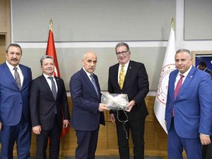 Söke Borsa Başkanı Nejat Sağel Ve Upk Başkanı Balçık’tan Tarım Bakanı Kirişçi’ye Ziyaret