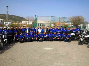 Sürüş Eğitimi Alan Zabıta Memuruna Sertifikaları Verildi