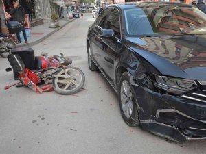 Ters Yönden Giden Araç Kazaya Sebep Oldu