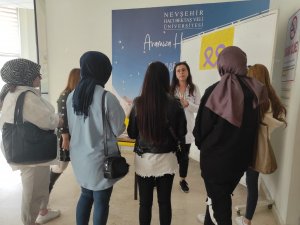 Nevü Öğrencileri ’Kanserde Erken Tanı Hayat Kurtarır’ Etkinliği Düzenledi