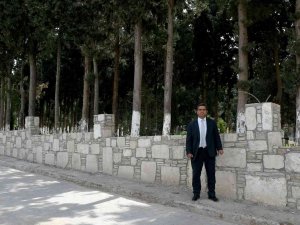 Güzelçamlı Mahallesi Mezarlığı’nda Yenileme Çalışmasında Sona Gelindi