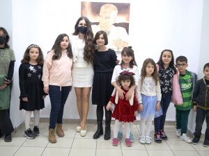 Minik Ressamların Sergisi Tam Not Aldı