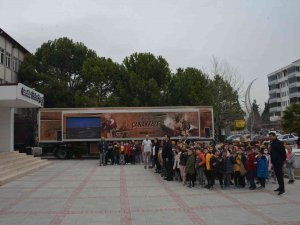 Çanakkale Savaşları Mobil Müze Tırı Gediz’de