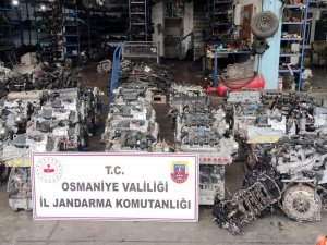 Osmaniye’de 2 Milyonluk Motor Bloğu Operasyonu