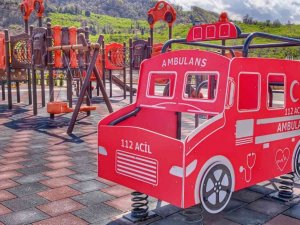 Çocuklar Bu Pistte Trafik Kurallarını Eğlenerek Öğrenecek