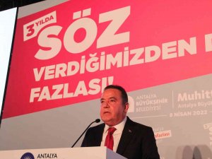 Başkan Böcek: "Görev Sürem Dolmadan 77 Değil, 142 Projeyi Bitireceğiz"