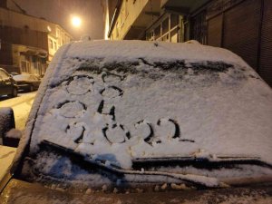 Ardahan’da Nisan Ayında Kar Sürprizi