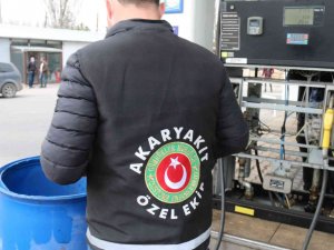 Başkentte Kaçak Akaryakıt Satışı Yapan İstasyonlara Operasyon