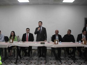Kaymakam Demirer Ve Başkan Altın, İftarda Polis Teşkilatı İle Bir Araya Geldi