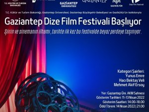 “Gaziantep Dize Film Festivali” Başlıyor