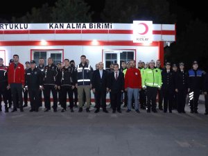 Mardin Polisinden Kızılay’a Kan Bağışı