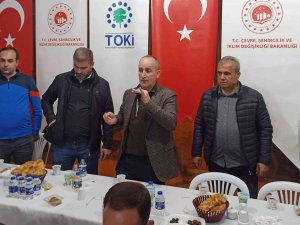 Toki̇ Başkanı Ömer Bulut, Bozkurt’ta İşçilerle İftar Yaptı