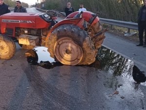 Manisa’da Trafik Kazası: 1 Yaralı