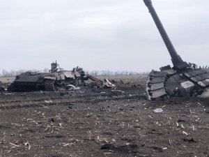 Ukrayna, Rusya’ya Ait Askeri Araçların İmha Görüntülerini Yayınladı