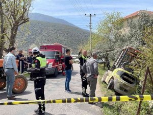 Fethiye’de Devrilen Forkliftin Operatörü Hayatını Kaybetti