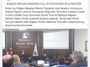 Mecliste ’Kes Şunun Sesini’ Tartışması