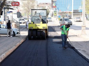 Akşemsettin Caddesi Asfaltlandı