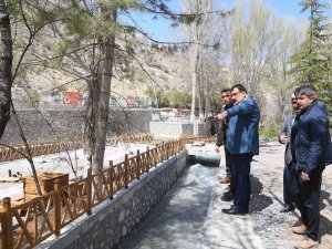 Başkan Gürkan, Horata Mesire Alanında İnceleme Yaptı