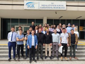 Üniversite Öğrencilerinden Sgk’ya Teknik Gezi
