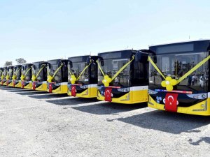 Mersin’e 26 Yeni Otobüs Geldi