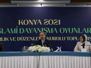 5. İ̇slami Dayanışma Oyunları Öncesi Düzenlenen Toplantıya Bakan Kasapoğlu Başkanlık Etti