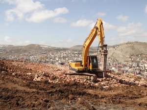 Bamsı Beyrek Seyir Terası İçin İlk Kazma Vuruldu