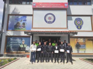 Köyceğiz’de Başarılı Emniyet Personeli Ödüllendirildi