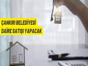 Çankırı Belediye Başkanlığından daire satış ihalesi