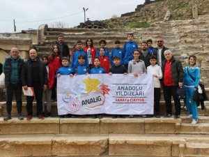 Sporcular Antik Kenti İnceledi