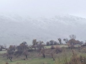 Afyonkarahisar’da Yüksek Kesimlere Kar Yağdı