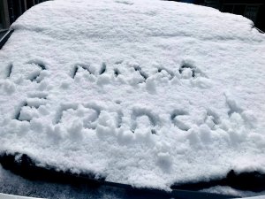 Erzincan’a Nisanın Ortasında Kar Sürprizi