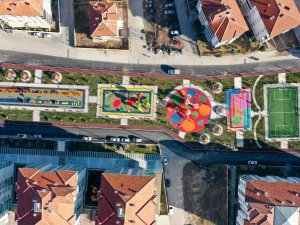 Aksaray’da Parklara 19 Yeni Çok Amaçlı Spor Sahası Yapıldı