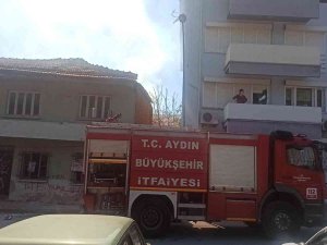 Nazilli’de Ev Yangını
