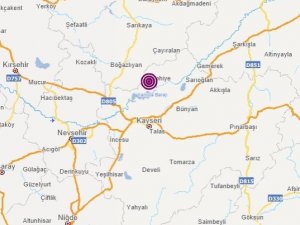 Kayseri’de Deprem
