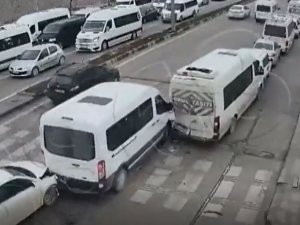 Gaziantep’te Pes Dedirten Kazalar Kameralara Yansıdı