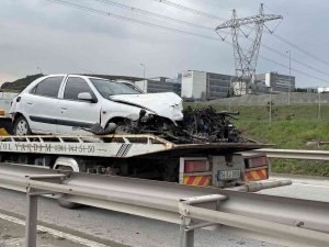 Şile Otoyolunda Feci Kaza: 2’si Ağır 3 Yaralı