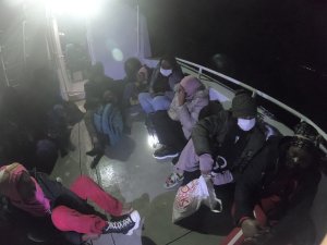 Ayvalık’ta 39 Düzensiz Göçmen Yakalandı