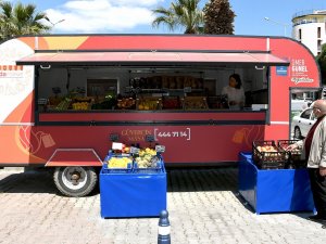 Halk Adamarket Karavanı Hizmete Girdi