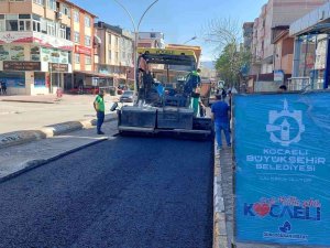 Akşemsettin Caddesi’ne Bin 130 Ton Asfalt Serildi