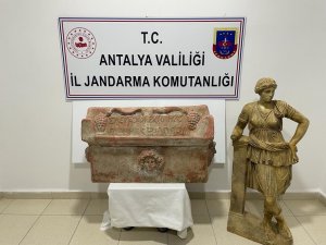 Manavgat’ta Tarihi Eser Operasyonu
