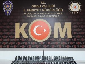 Ordu’da Kaçak Cep Telefonu Operasyonu