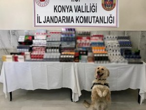 Konya’da 2 Bin 763 Paket Kaçak Sigara Ele Geçirildi