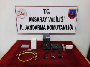 Aksaray’da İnşaattan Hırsızlık Yapan 2 Şüpheli Yakalandı