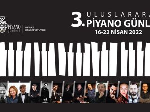 3. Uluslararası Piyano Günleri Başlıyor