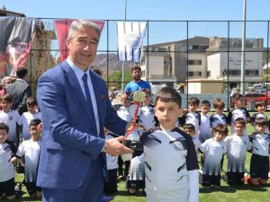 Marmaris’te Minik Futbolcular Spora Ara Vermedi