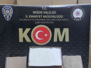 Niğde’de 4 Buçuk Milyon Adet Kaçak Makaron Ele Geçirildi