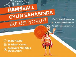 Minik Ziyaretçiler Hemsball Oyun Sahasında Buluşuyor