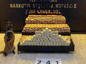 Hakkari Polisi Bir Araçta 241 Kilo Eroin Ele Geçirdi