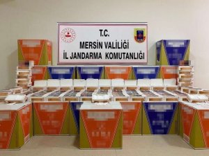 Mersin’de Bin Makaron Ve 40 Kilo Tütün Ele Geçirildi