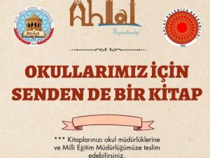 Ahlat’ta “Okullarımız İçin Senden De Bir Kitap” Kampanyası